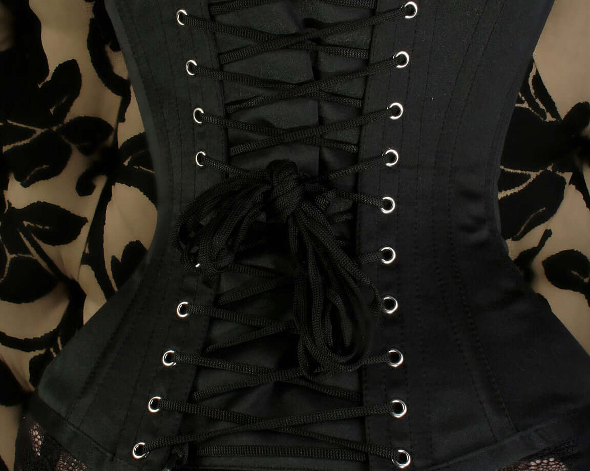 How to Hide Your Corset Laces