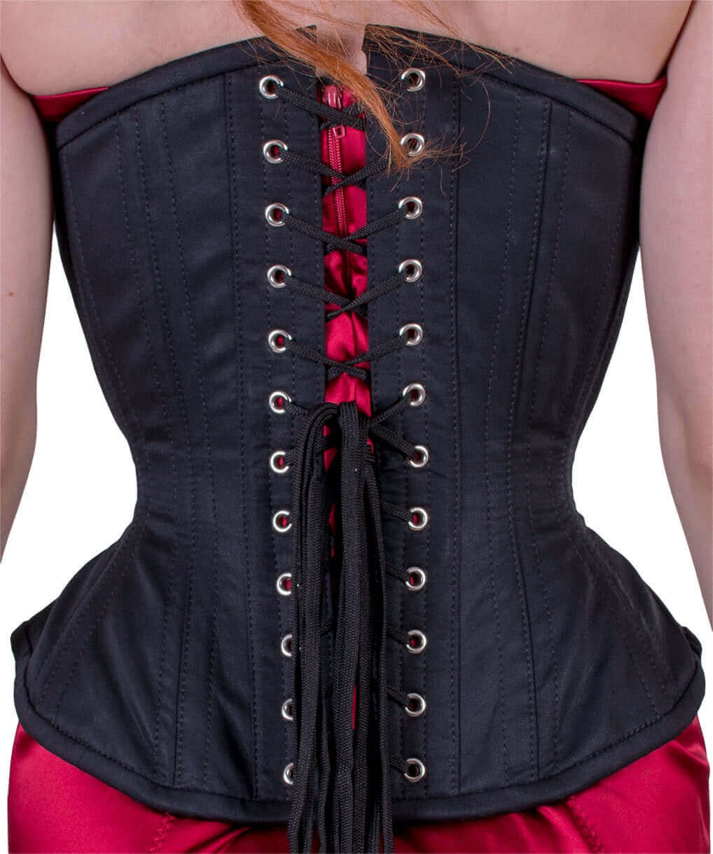 Artemis Corset Designed by Lucy's Corsetry Hourglass Silhouette in Black