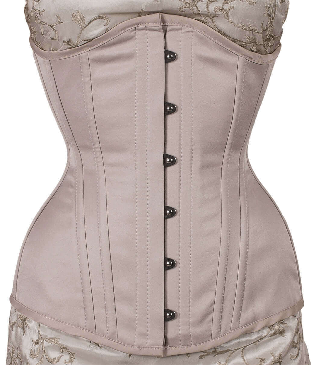 Long Steel Boned Corset Long