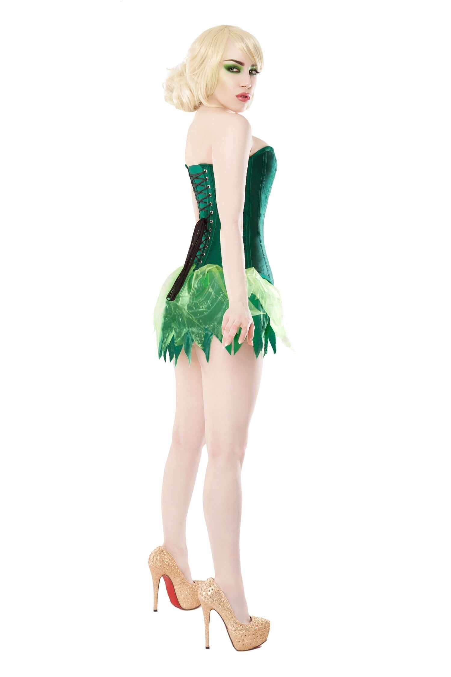 Playgirl Green Tinkerbell Fairy Tutu Skirt