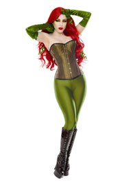 Playgirl Light Green Steampunk Poison Ivy Leggings
