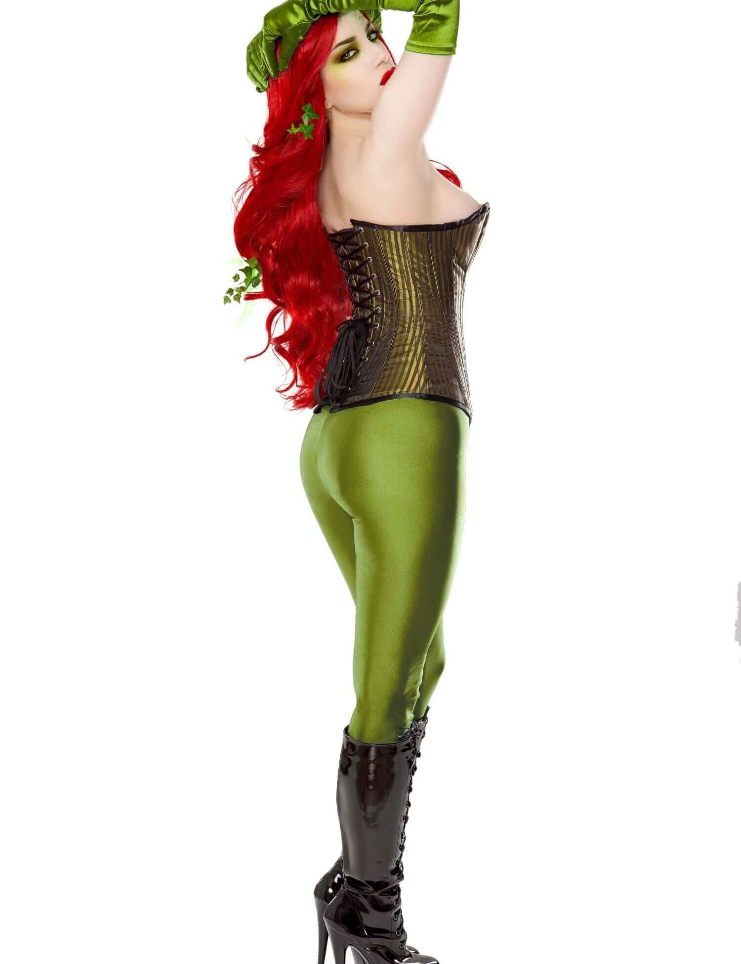 Playgirl Light Green Steampunk Poison Ivy Leggings