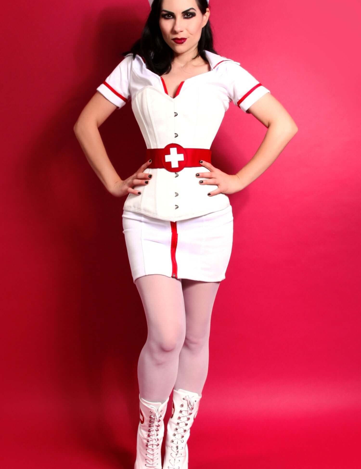 Nurse Corset In Ivory