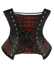 Playgirl Faith Wisp Waist Training 24 Bone Corset In Brocade & Satin