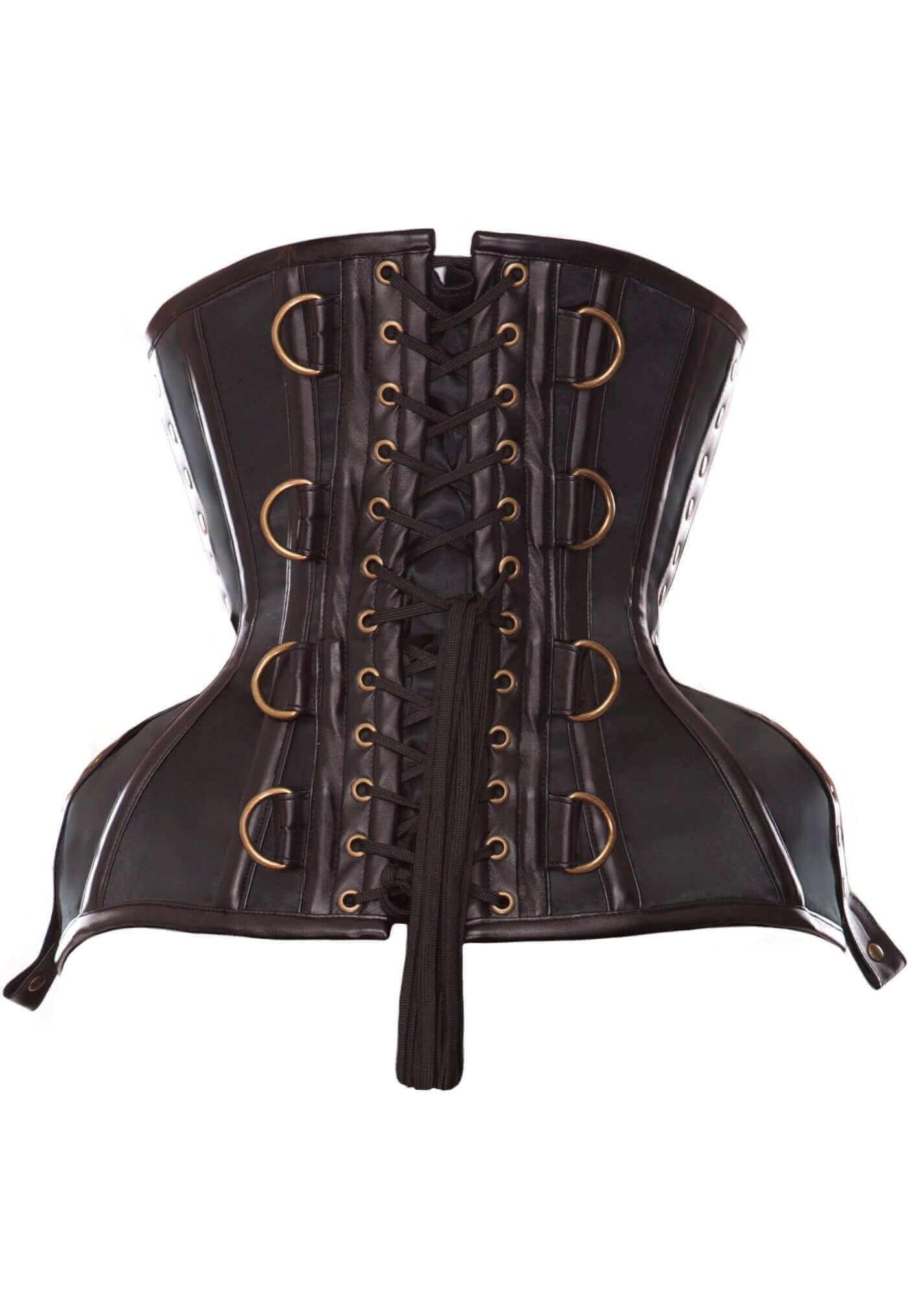 Curvella Full Hips Corset With Brass Details