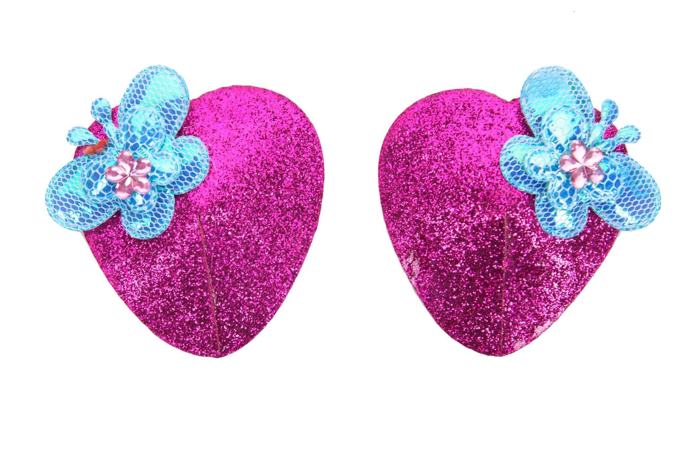 Heart Shaped Butterfly Nipple Pasties