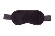 Fur Lined Real Leather Blindfold