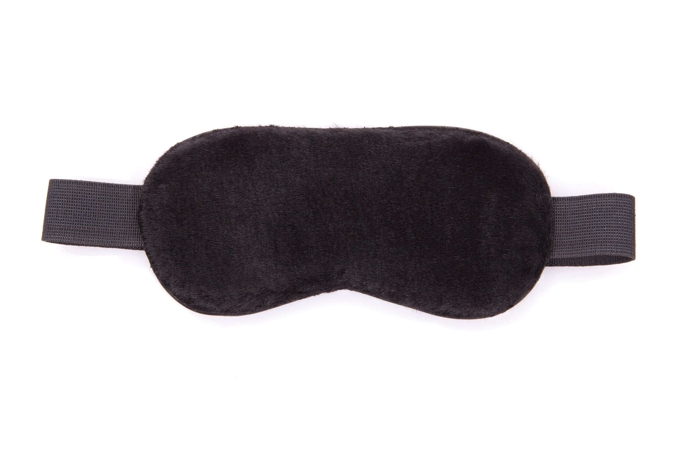 Fur Lined Real Leather Blindfold