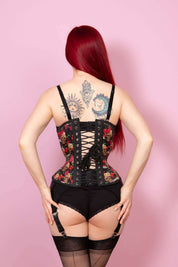 Special Edition Sugar Skull Print Artemis Hourglass Corset